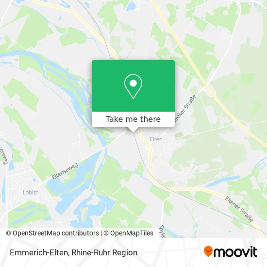 Карта Emmerich-Elten
