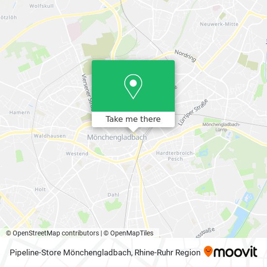 Pipeline-Store Mönchengladbach map