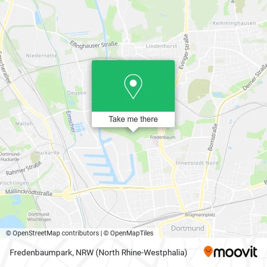 Карта Fredenbaumpark