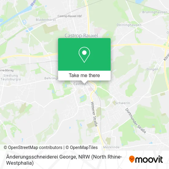 Карта Änderungsschneiderei George