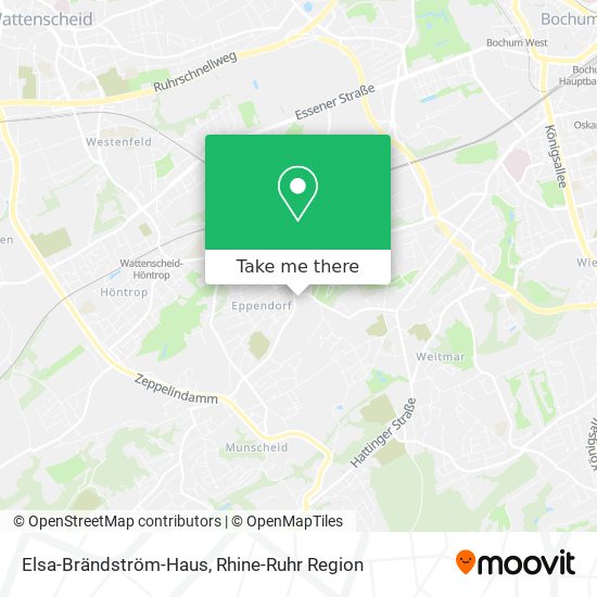 Elsa-Brändström-Haus map