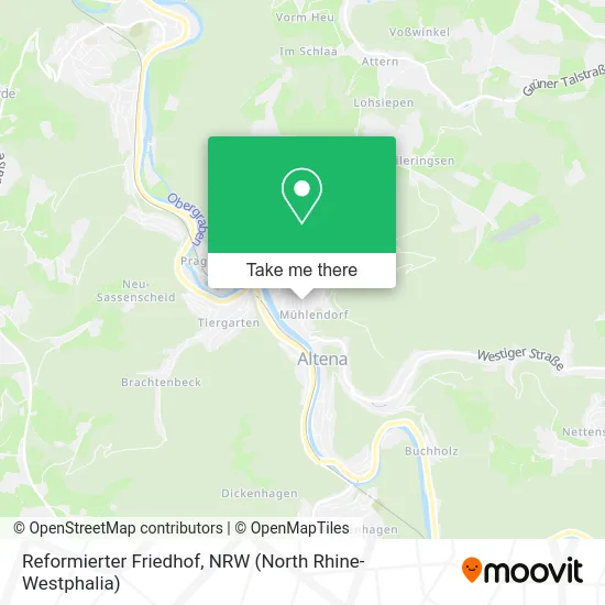 Reformierter Friedhof map