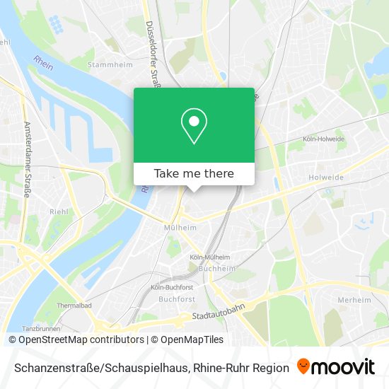 Schanzenstraße/Schauspielhaus map