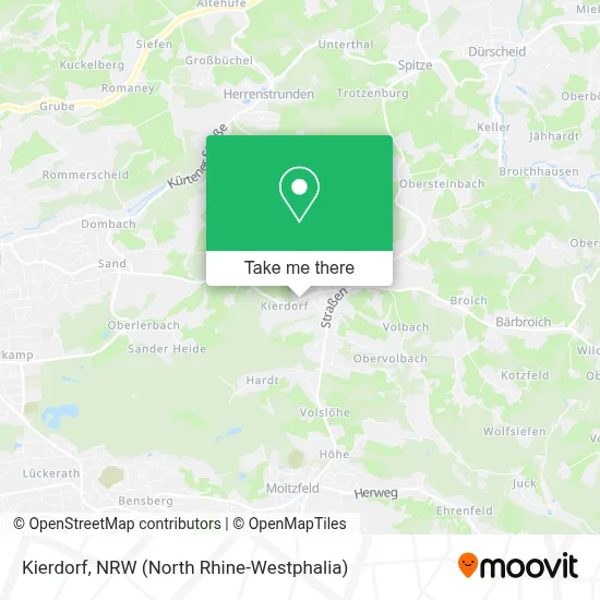 Kierdorf map
