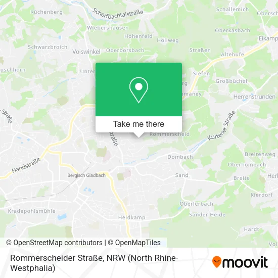 Карта Rommerscheider Straße