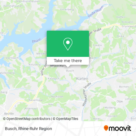 Карта Busch