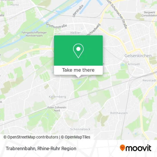 Карта Trabrennbahn