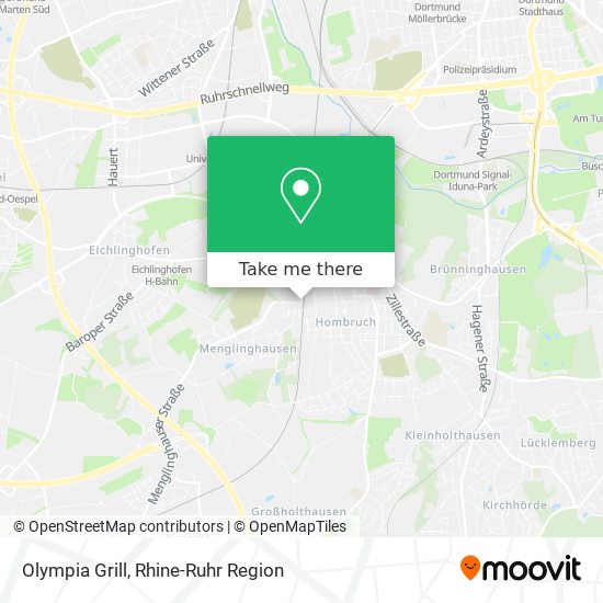 Olympia Grill map