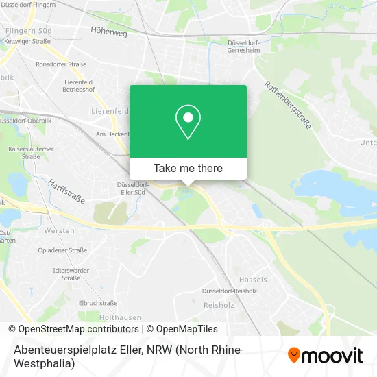 Карта Abenteuerspielplatz Eller