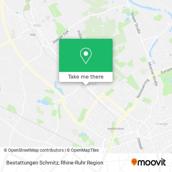 Bestattungen Schmitz map