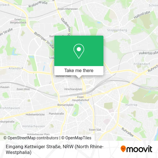 Eingang Kettwiger Straße map