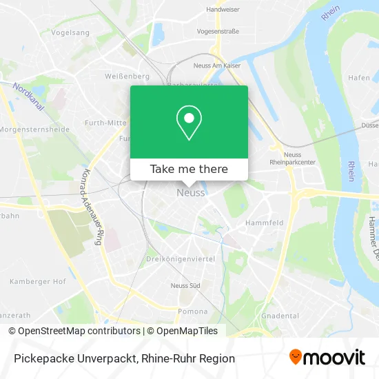 Карта Pickepacke Unverpackt