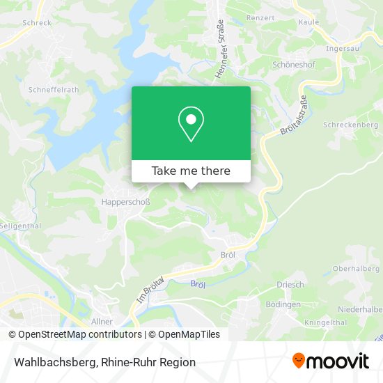 Wahlbachsberg map