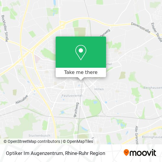 Optiker Im Augenzentrum map