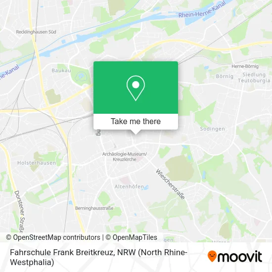 Карта Fahrschule Frank Breitkreuz
