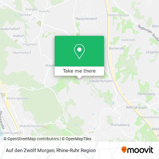 Auf den Zwölf Morgen map