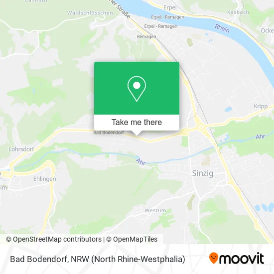 Карта Bad Bodendorf