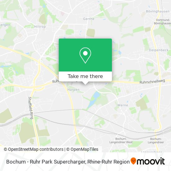 Карта Bochum - Ruhr Park Supercharger