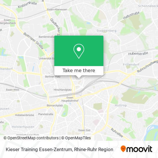 Карта Kieser Training Essen-Zentrum