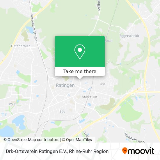 Drk-Ortsverein Ratingen E.V. map