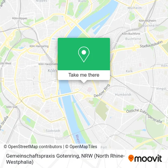 Карта Gemeinschaftspraxis Gotenring
