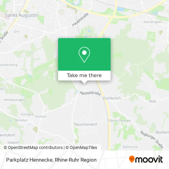 Карта Parkplatz Hennecke