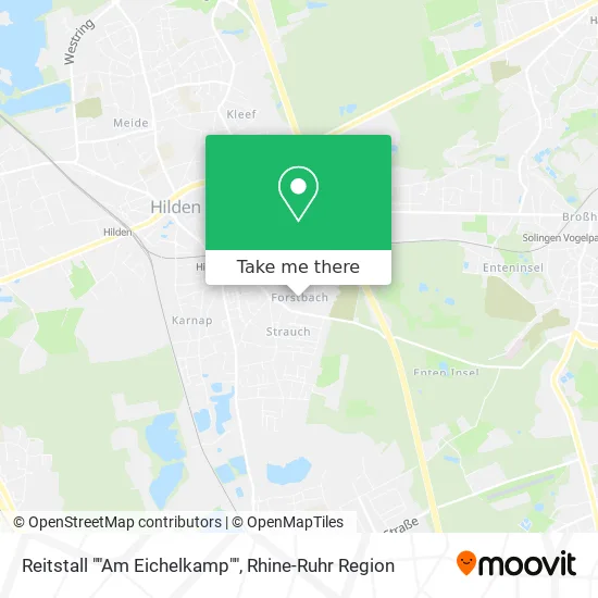 Карта Reitstall ""Am Eichelkamp""