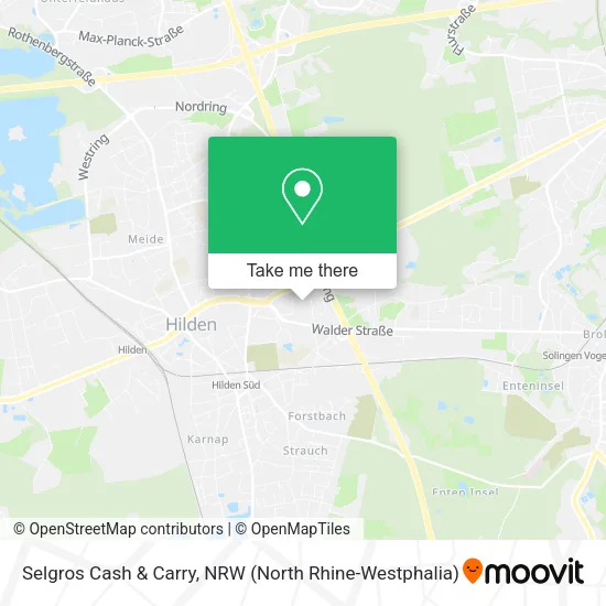 Карта Selgros Cash & Carry