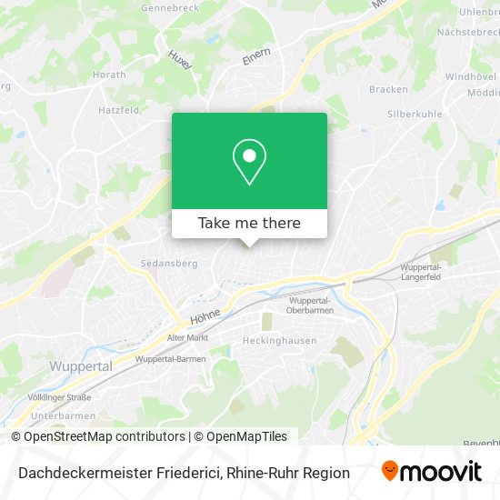 Dachdeckermeister Friederici map