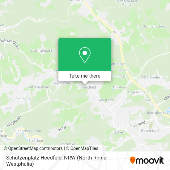 Карта Schützenplatz Heedfeld