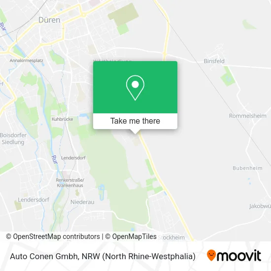 Карта Auto Conen Gmbh