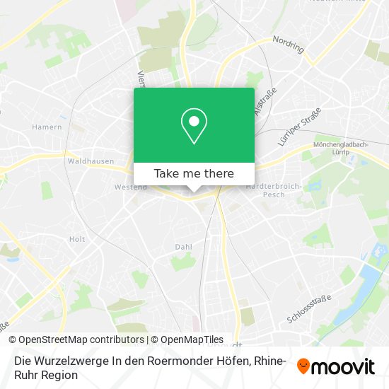 Die Wurzelzwerge In den Roermonder Höfen map