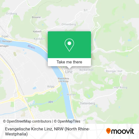 Evangelische Kirche Linz map