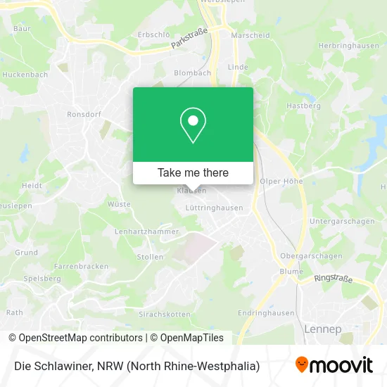 Карта Die Schlawiner