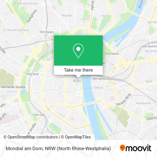Карта Mondial am Dom