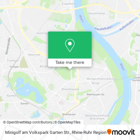 Карта Minigolf am Volkspark Garten Str.