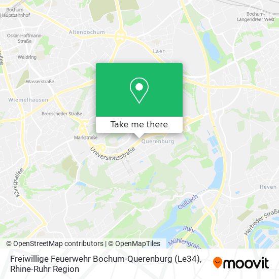 Freiwillige Feuerwehr Bochum-Querenburg (Le34) map