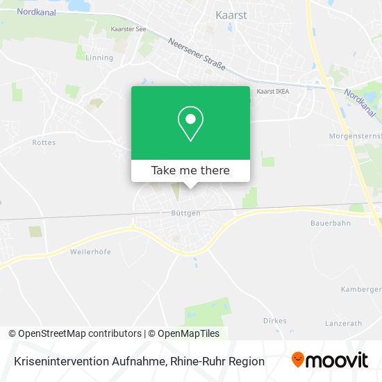 Krisenintervention Aufnahme map