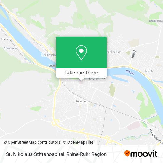 St. Nikolaus-Stiftshospital map