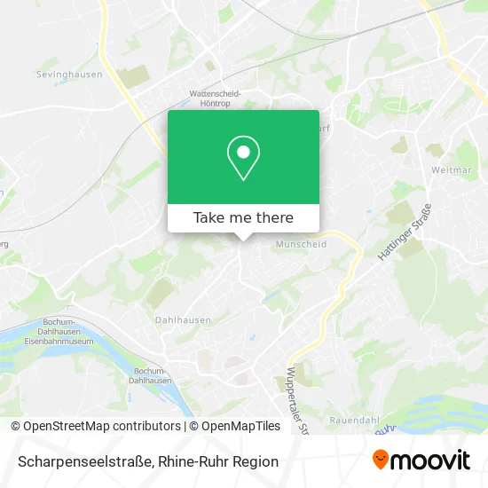 Карта Scharpenseelstraße