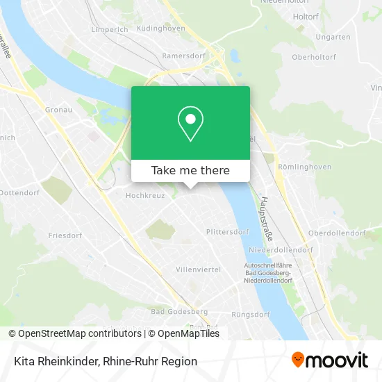 Kita Rheinkinder map