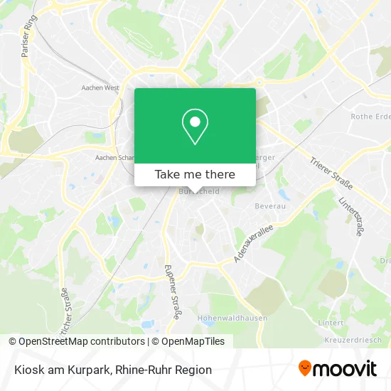 Карта Kiosk am Kurpark
