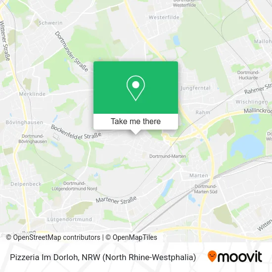 Карта Pizzeria Im Dorloh