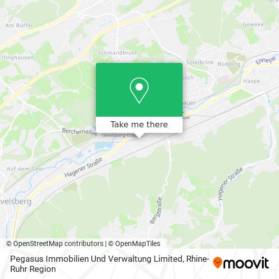 Pegasus Immobilien Und Verwaltung Limited map