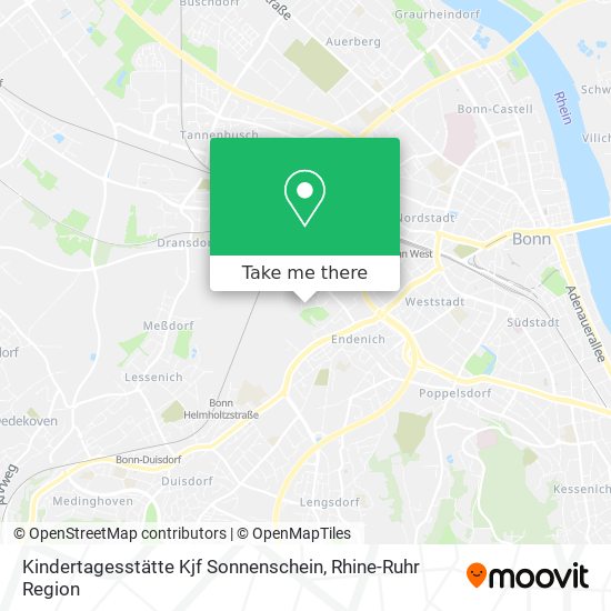 Kindertagesstätte Kjf Sonnenschein map