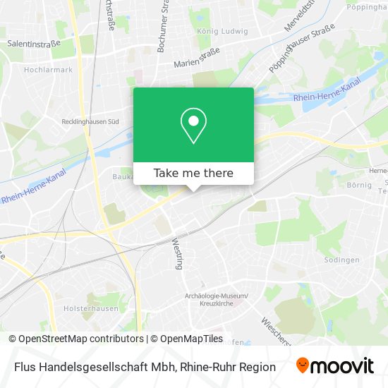 Flus Handelsgesellschaft Mbh map