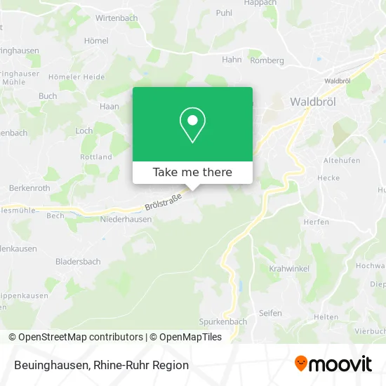 Карта Beuinghausen