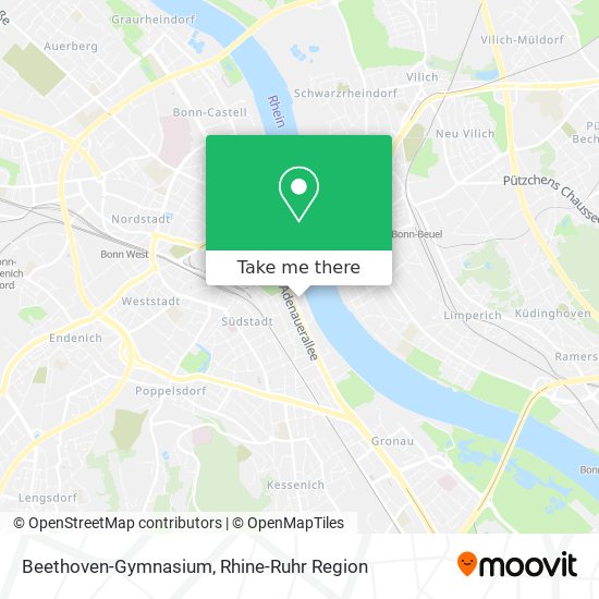 Beethoven-Gymnasium map