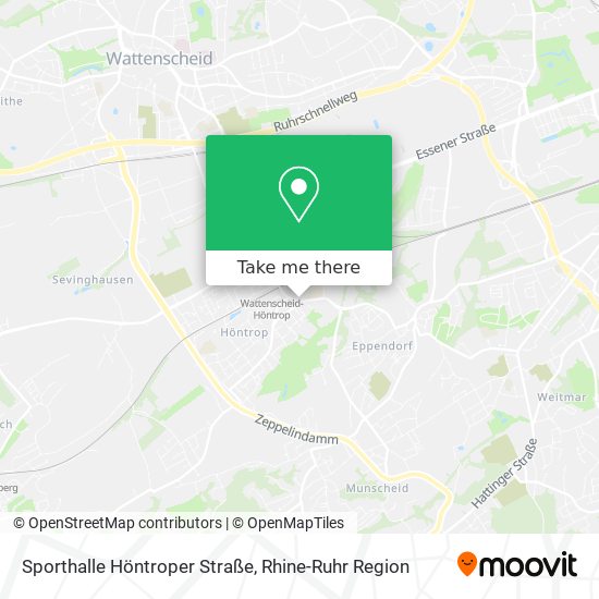 Sporthalle Höntroper Straße map