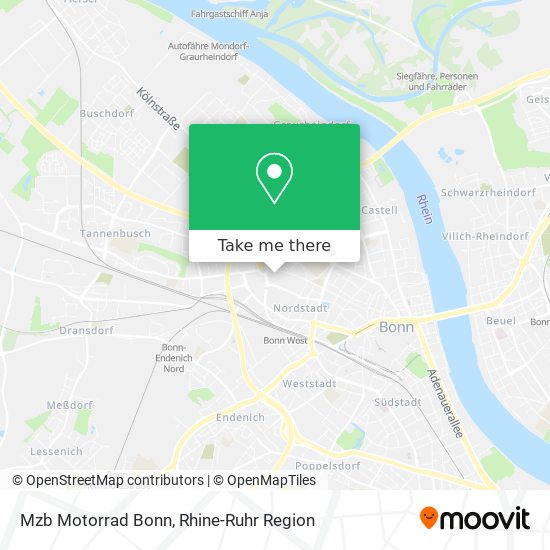 Mzb Motorrad Bonn map